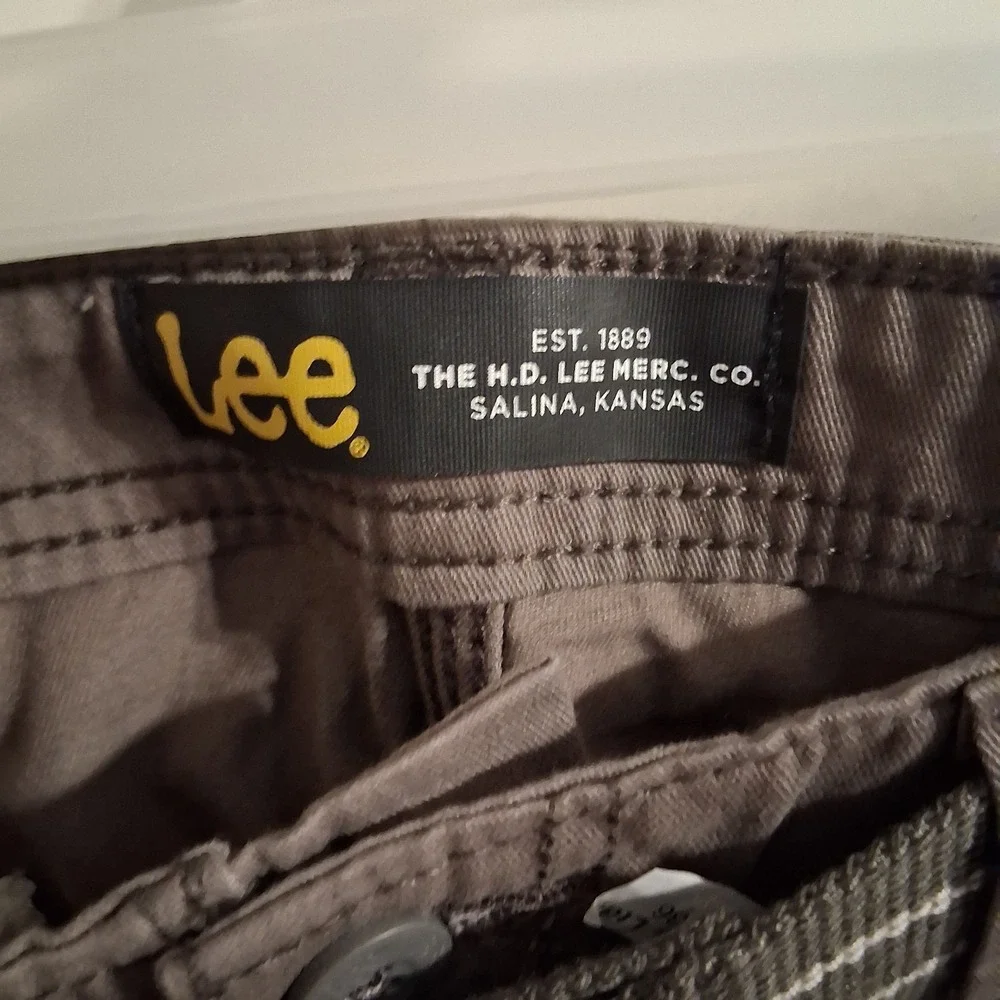 NWT‎ Big Mens Gorpcore Lee Vapor Cargo Shorts 54